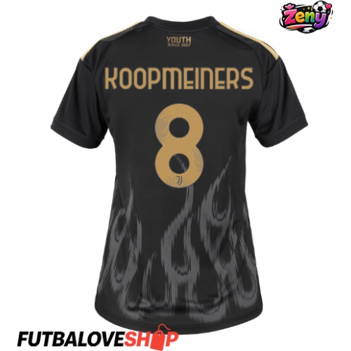 Dres Juventus Teun Koopmeiners #8 Tretina pre Ženy 2026-27 Krátky Rukáv